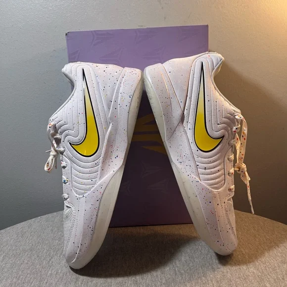 NIKE JA 2 PER White University Blue Basketball Men's Shoe Size 10.5 IF1606-100 - Picture 7 of 10